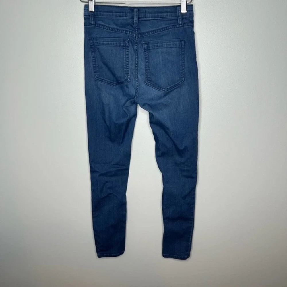 Free people 61855-16515125 Skinny hi-rise denim blue Jeans pockets size 26